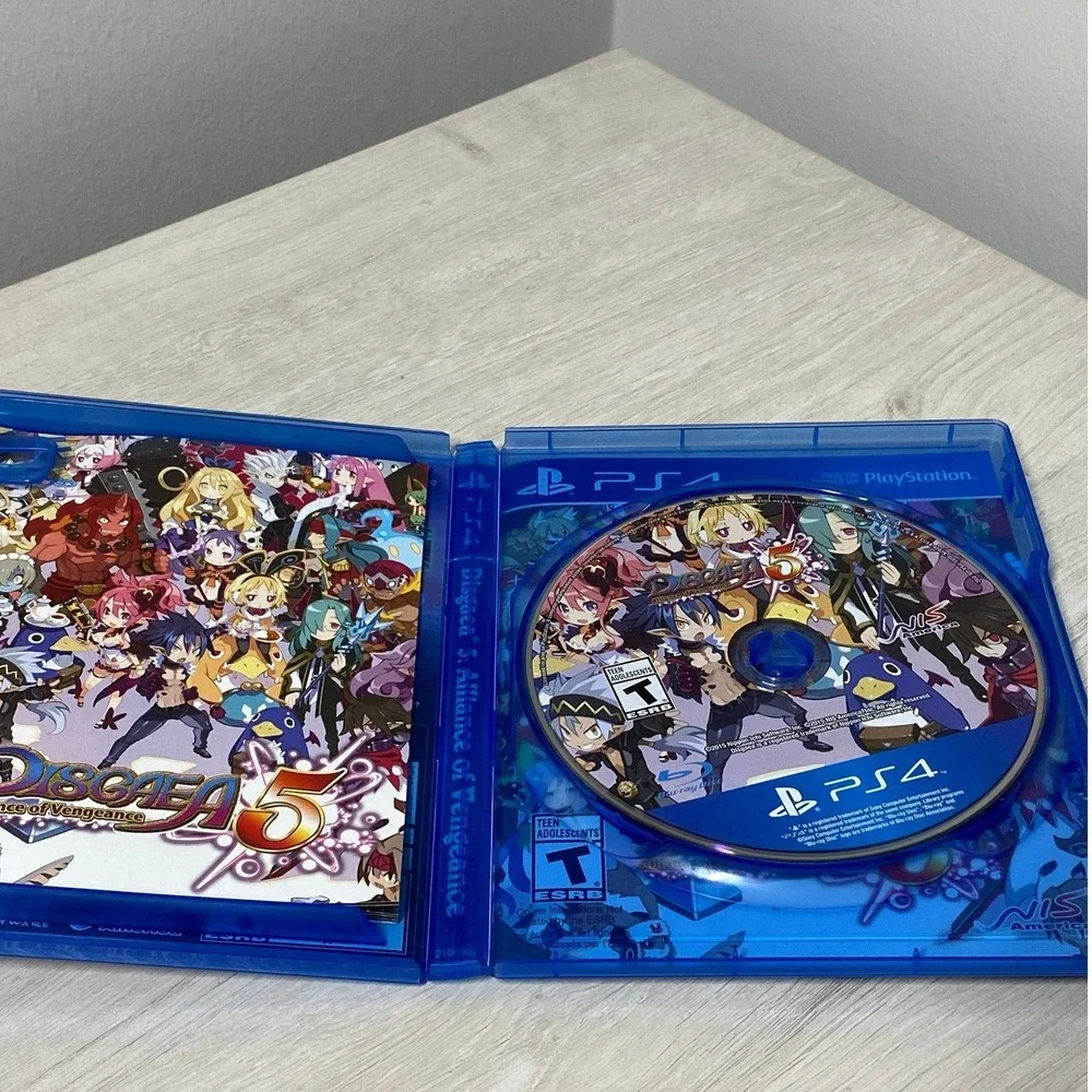 Disgaea 5 Alliance of Vengeance PlayStation 4 PS4 NIS America RPG Video Game